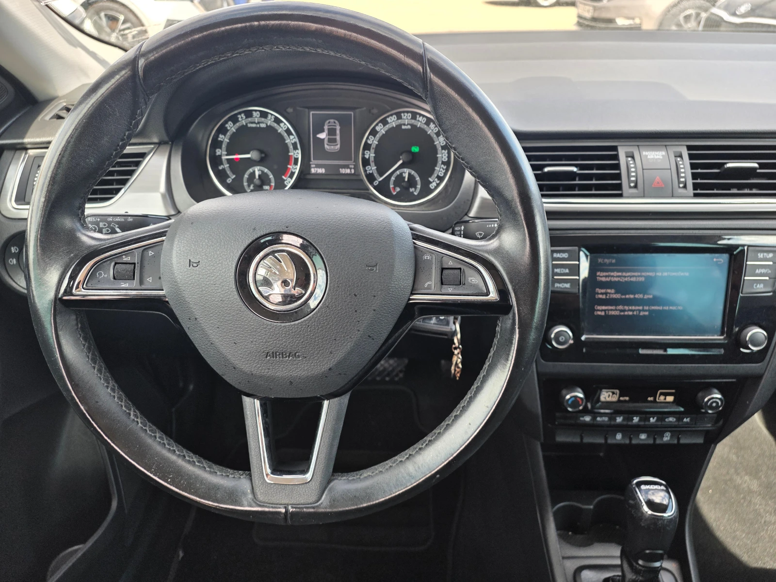 Skoda Rapid A/T-EURO-6 TDI, снимка 14 - Автомобили и джипове - 56056346