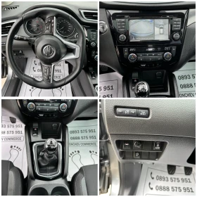 Nissan Qashqai 1.6-dci-TEKNA-4x4-PANORAMA-KAMERA-360-KEYLES-TOP, снимка 15