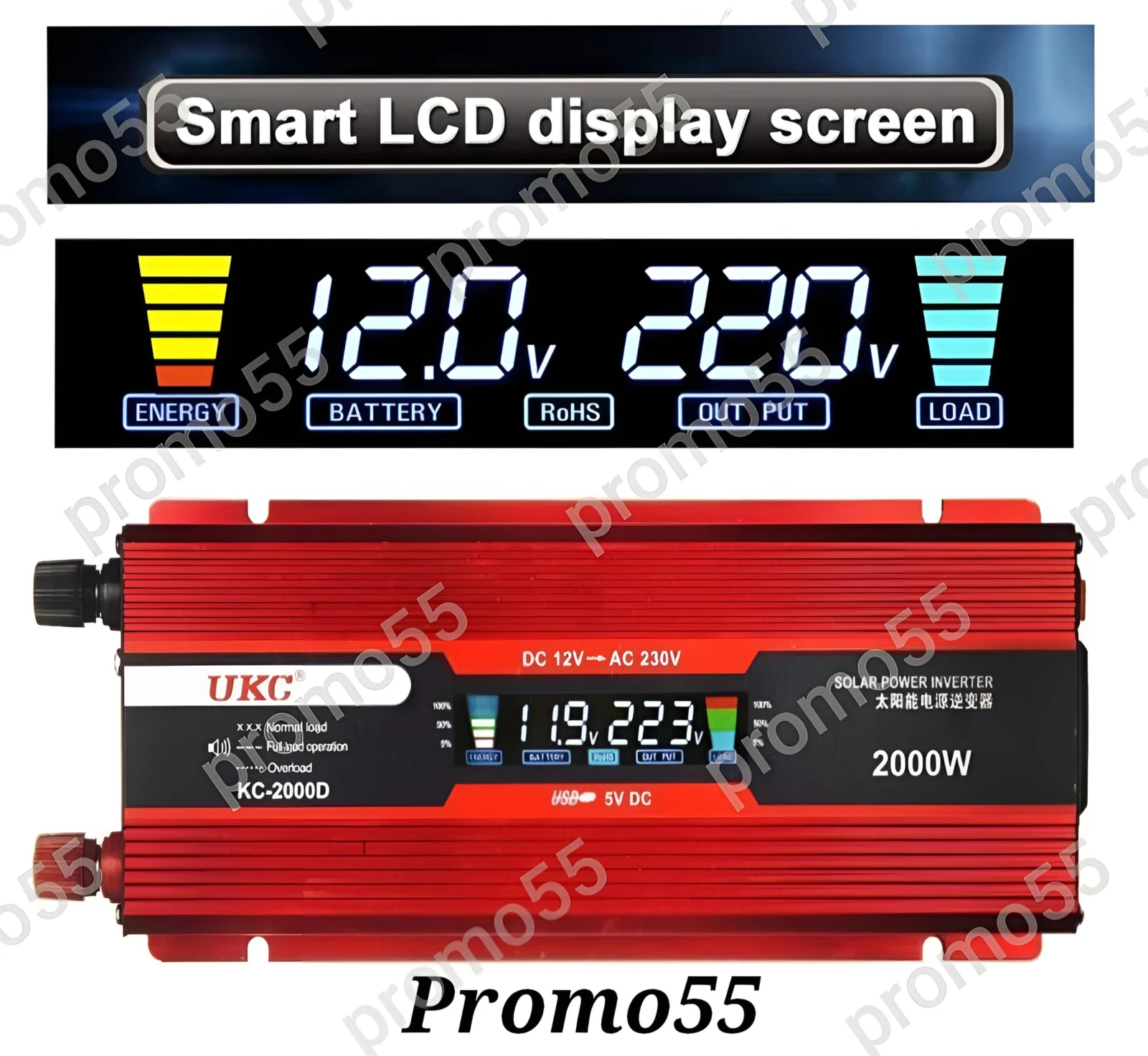    12-220V 2000W UKC  Led  | Mobile.bg   6
