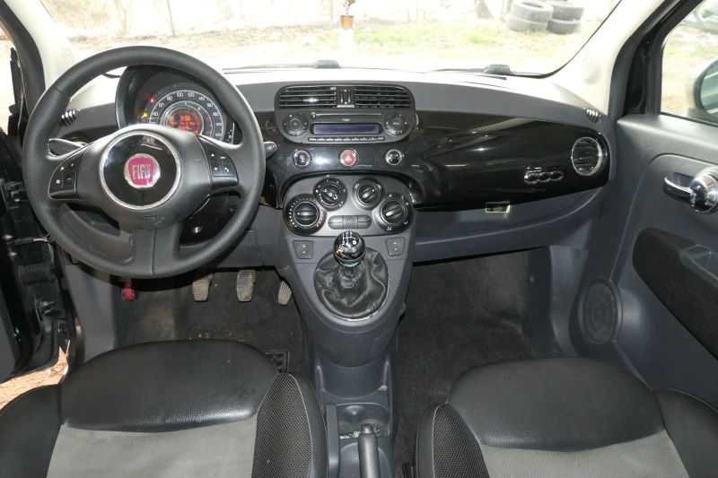 Fiat 500 1.3 Multijet 16V КОЖА НОВИ ГУМИ, снимка 11 - Автомобили и джипове - 39815881