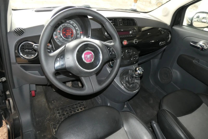 Fiat 500 1.3 Multijet 16V КОЖА НОВИ ГУМИ, снимка 10 - Автомобили и джипове - 39815881