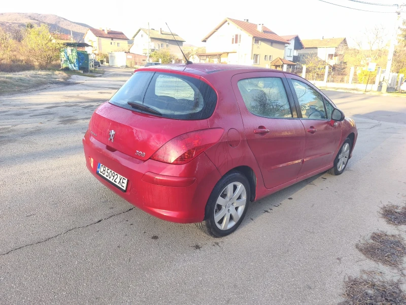 Peugeot 308 1.6 HDI 90к.с. климатроник 5 врати, снимка 3 - Автомобили и джипове - 52692290