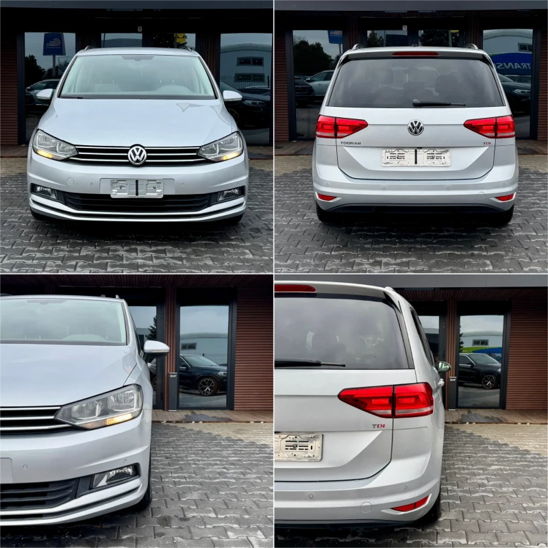 VW Touran 1.6TDI Key less, Camera, 6+ 1, снимка 5 - Автомобили и джипове - 53316796