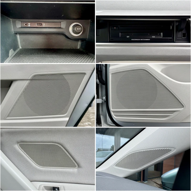 VW Touran 1.6TDI Key less, Camera, 6+ 1, снимка 16 - Автомобили и джипове - 53316796