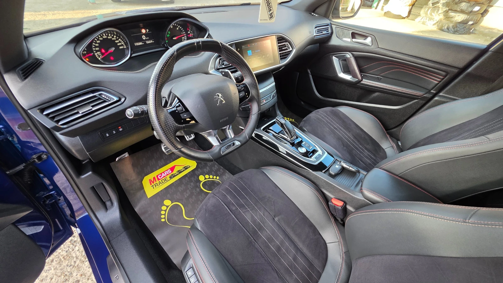 Peugeot 308 2.0HDI/GT-line/115хил.км./DISTRONIK/Panorama, снимка 7 - Автомобили и джипове - 56113180