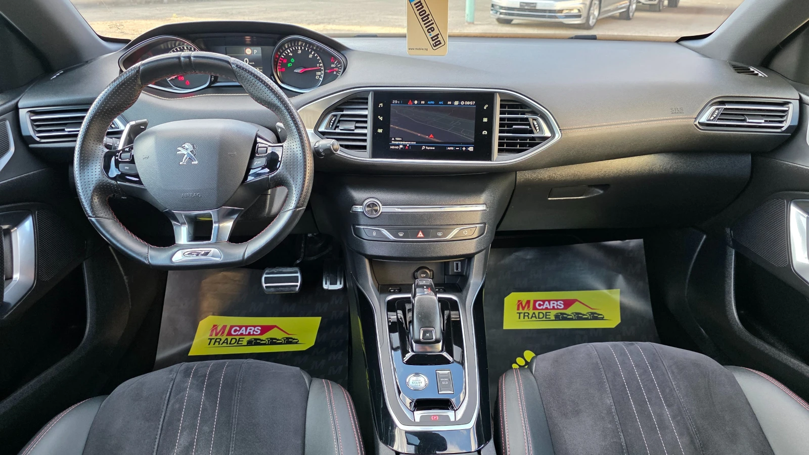 Peugeot 308 2.0HDI/GT-line/115хил.км./DISTRONIK/Panorama, снимка 9 - Автомобили и джипове - 56113180