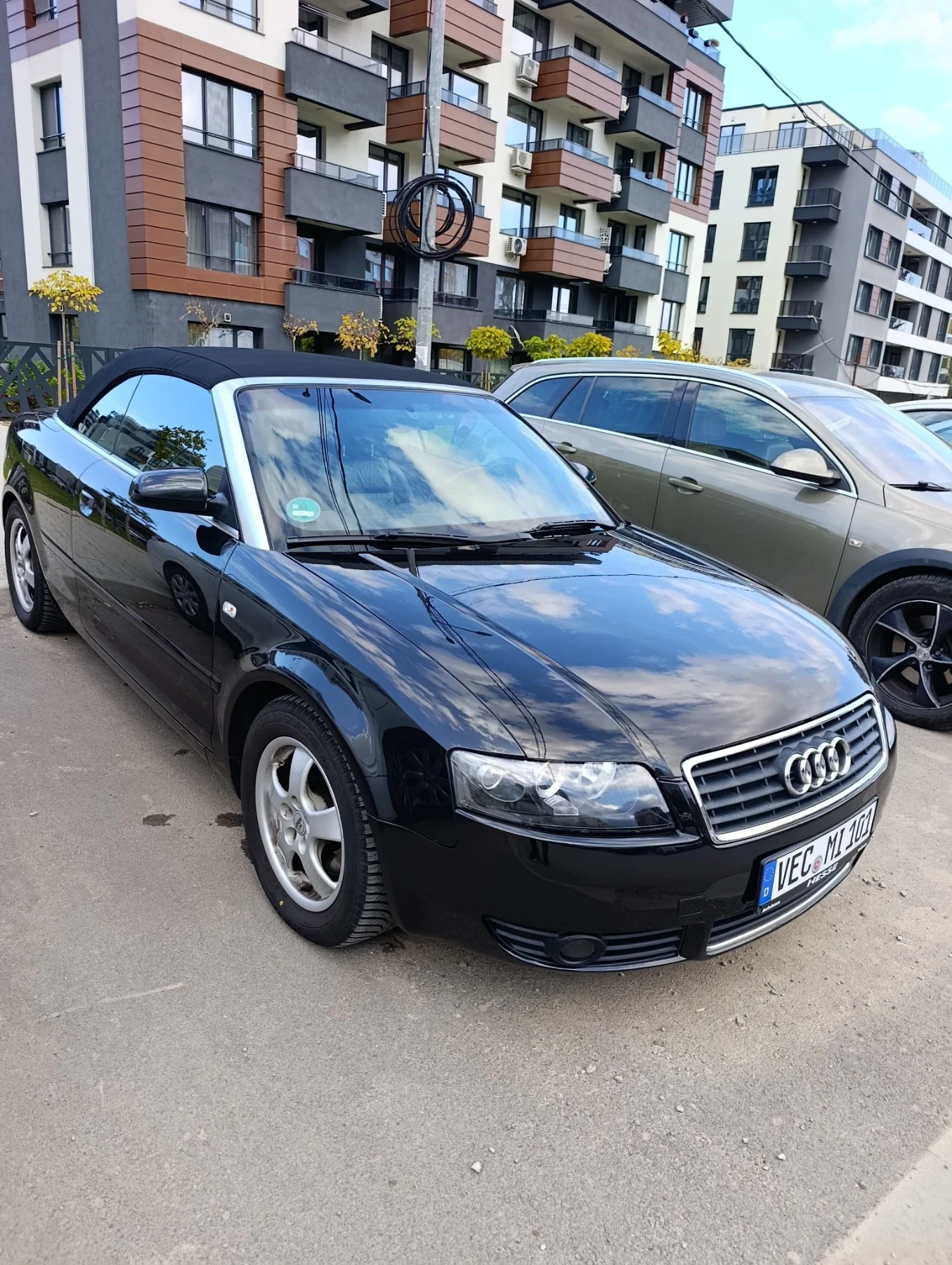 Audi A4 2.5 tdi cabriolet, снимка 3 - Автомобили и джипове - 56416074