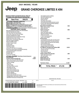Jeep Grand cherokee LIMITED X * 5.7 HEMI * QUADRA DRIVE 3 * ТЕГЛИЧ * , снимка 6