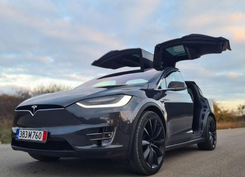 Tesla Model X X100D Европейска, снимка 1 - Автомобили и джипове - 34607020
