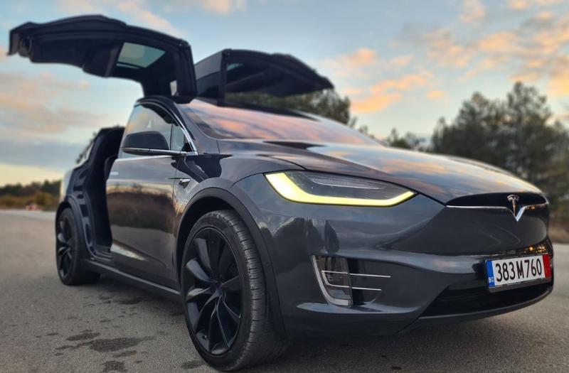 Tesla Model X X100D Европейска, снимка 5 - Автомобили и джипове - 34607020