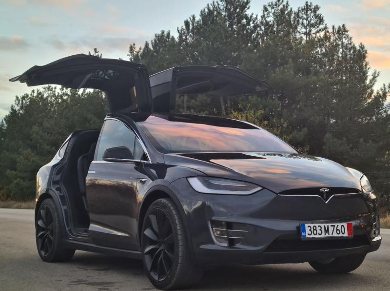 Tesla Model X X100D Европейска, снимка 10 - Автомобили и джипове - 34607020