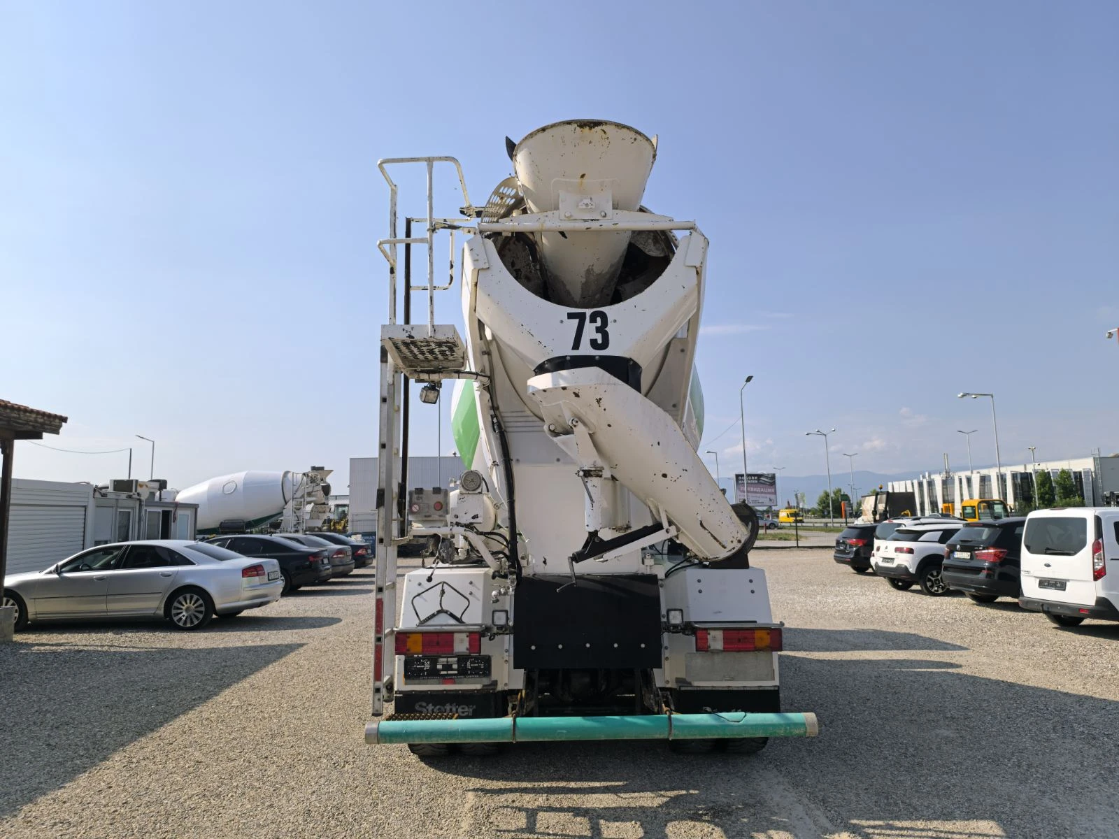Бетон миксер Mercedes AROCS 3240 STETTER 9M3, снимка 6 - Индустриална техника - 54909050