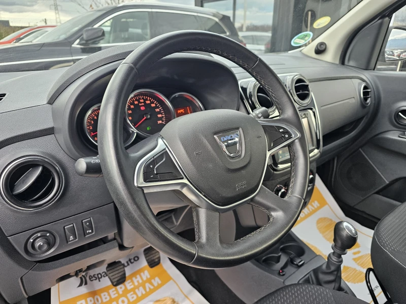 Dacia Lodgy 1.5dCi 110к.с. 6+ 1, снимка 11 - Автомобили и джипове - 48041107