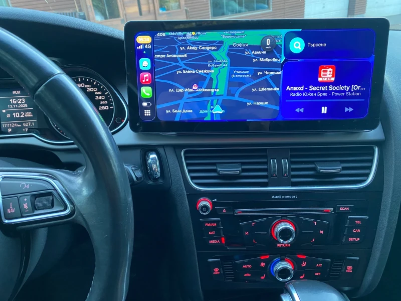 Audi A4 2, 0 TFSI QUATTRO LED S LINE, CAR PLAY, снимка 12 - Автомобили и джипове - 52542810