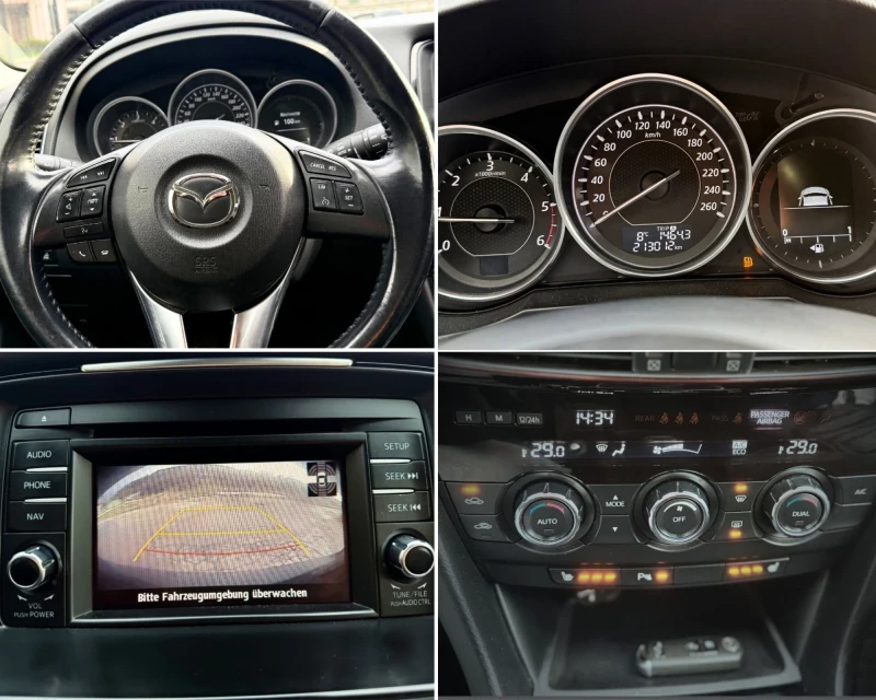 Mazda 6 Mazda 6  2.2D / 175k.c / SKYACTIVE / Navi/ Euro 6, снимка 15 - Автомобили и джипове - 52665718