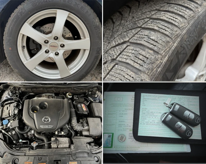 Mazda 6 Mazda 6  2.2D / 175k.c / SKYACTIVE / Navi/ Euro 6, снимка 17 - Автомобили и джипове - 52665718