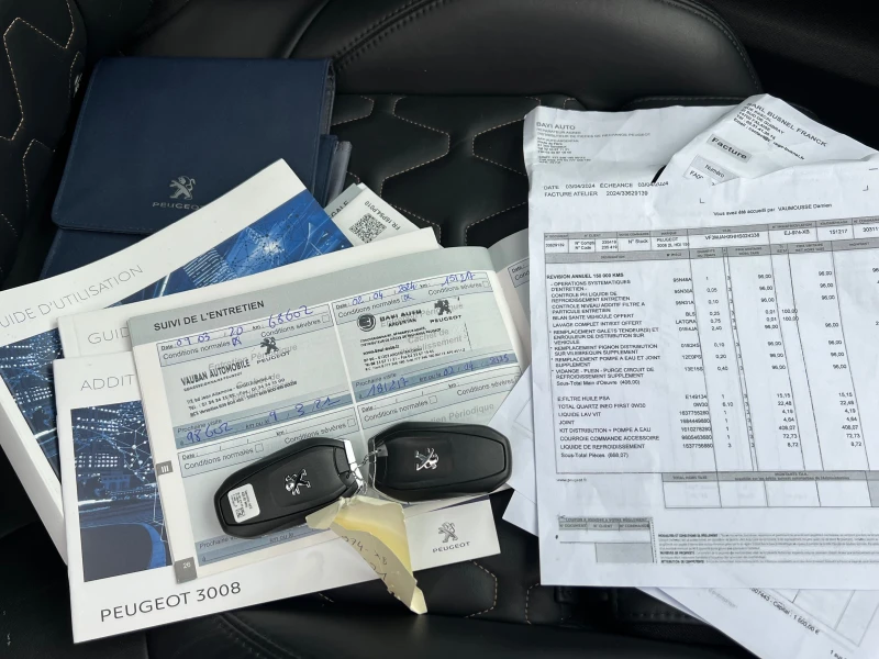 Peugeot 3008 2.0HDI, GT LINE, EXECUTIVE, FULL SERVICE-KATO HOB!, снимка 15 - Автомобили и джипове - 52885118