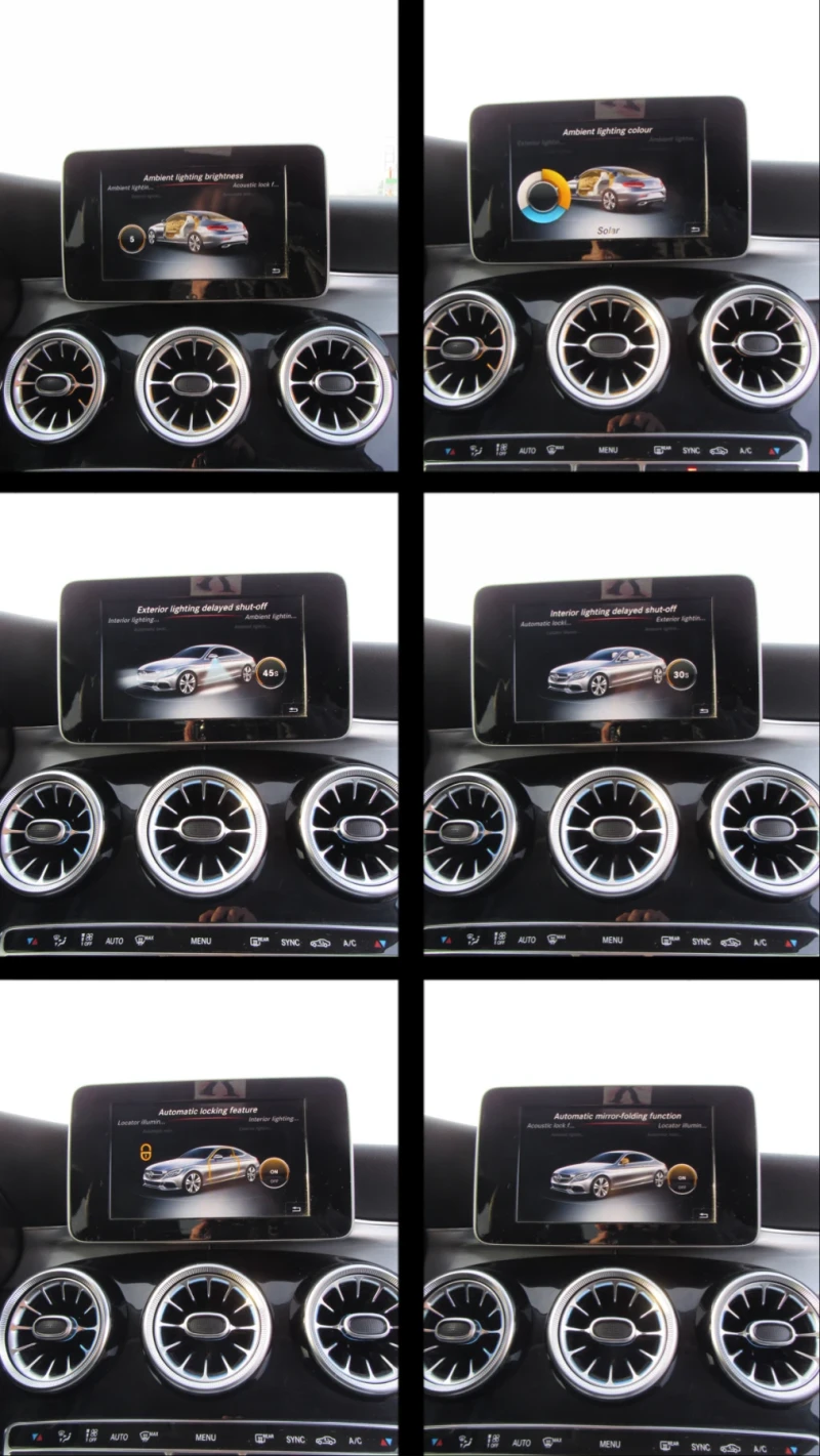 Mercedes-Benz C 220 AMG line - ambient - 167X km, снимка 14 - Автомобили и джипове - 53223673