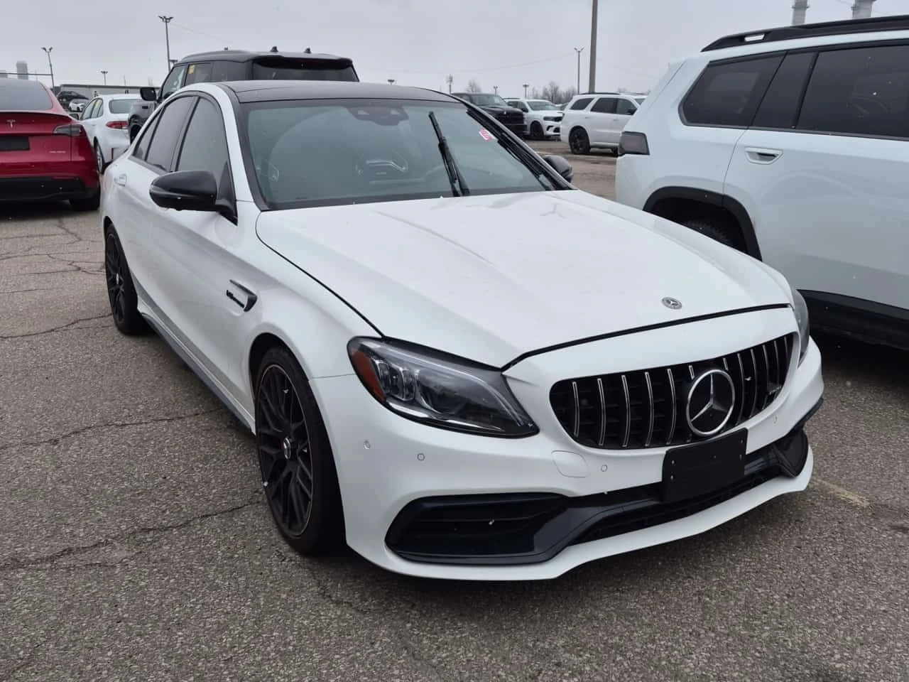 Mercedes-Benz C 63 AMG  S /DISTRONIC/360/BURMESTER, снимка 2 - Автомобили и джипове - 53947454