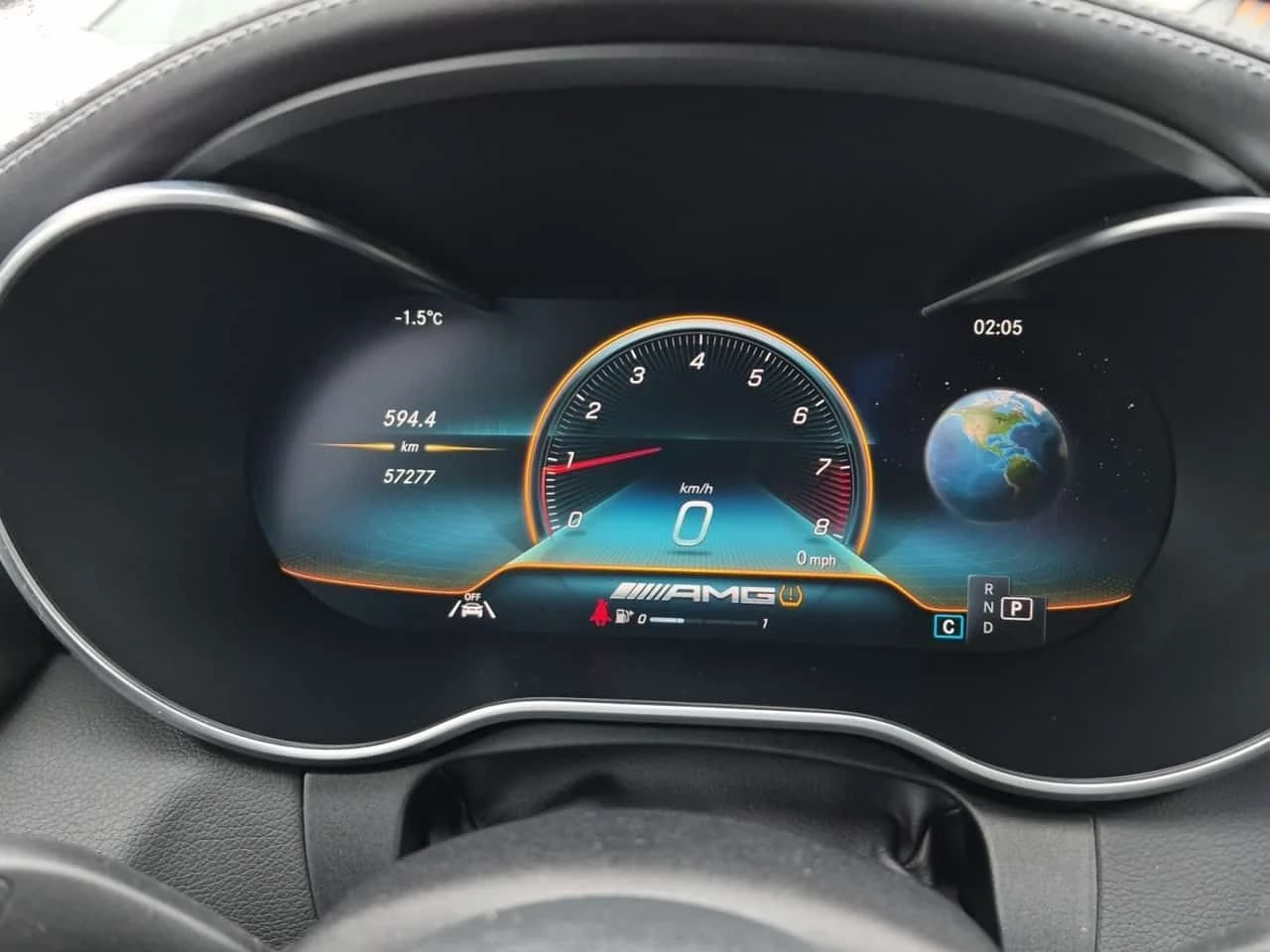 Mercedes-Benz C 63 AMG  S /DISTRONIC/360/BURMESTER, снимка 9 - Автомобили и джипове - 53947454