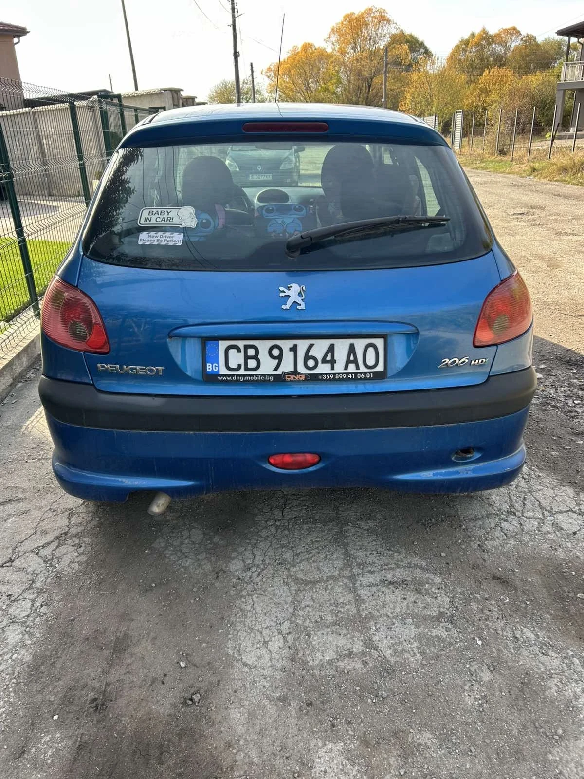 Peugeot 206, снимка 7 - Автомобили и джипове - 56598030