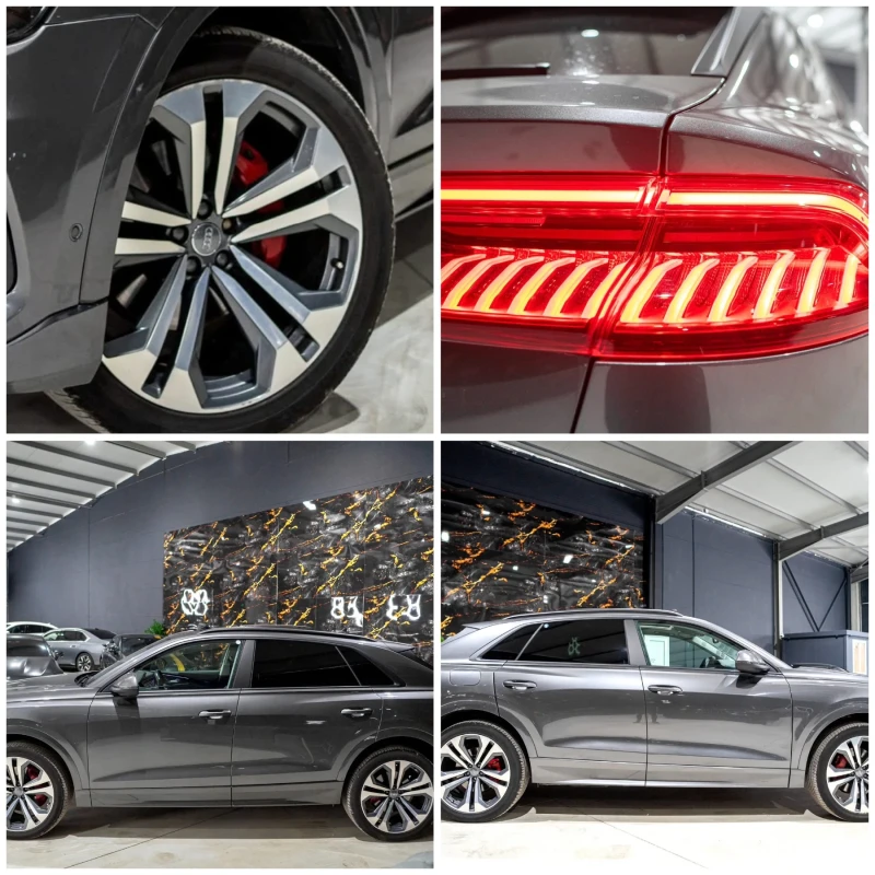 Audi Q8 55TFSI QUATTRO FULL S LINE ПАНОРАМА ЛИЗИНГ 100%, снимка 17 - Автомобили и джипове - 52485284