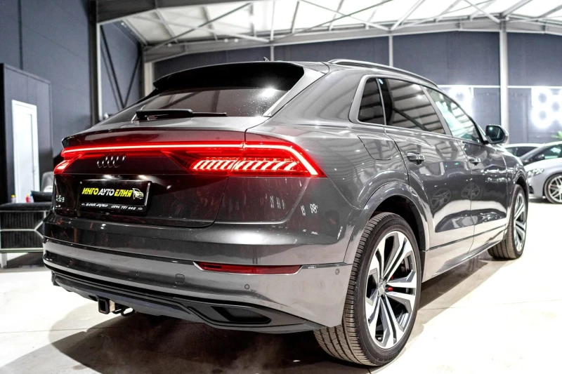 Audi Q8 55TFSI QUATTRO FULL S LINE ПАНОРАМА ЛИЗИНГ 100%, снимка 9 - Автомобили и джипове - 52485284