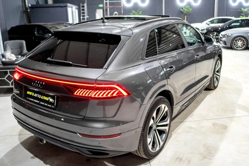 Audi Q8 55TFSI QUATTRO FULL S LINE ПАНОРАМА ЛИЗИНГ 100%, снимка 10 - Автомобили и джипове - 52485284