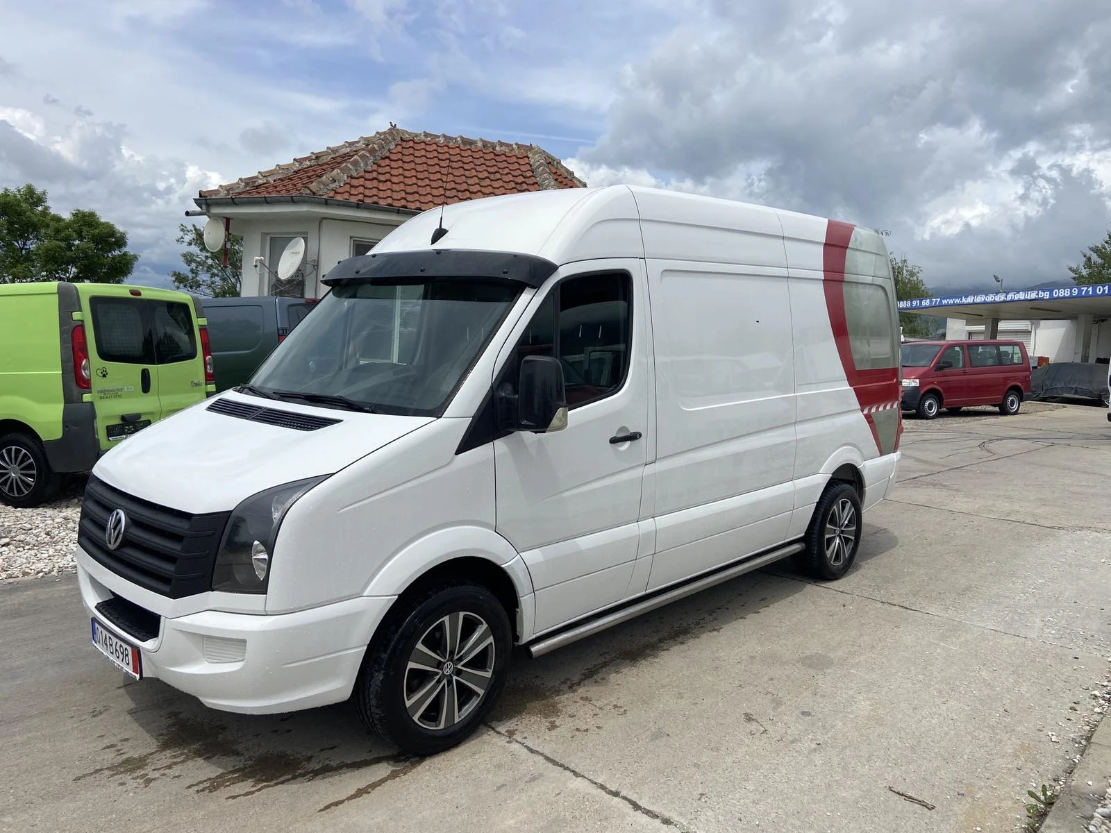 VW Crafter 192000km3.5t.на теглич - изображение 3