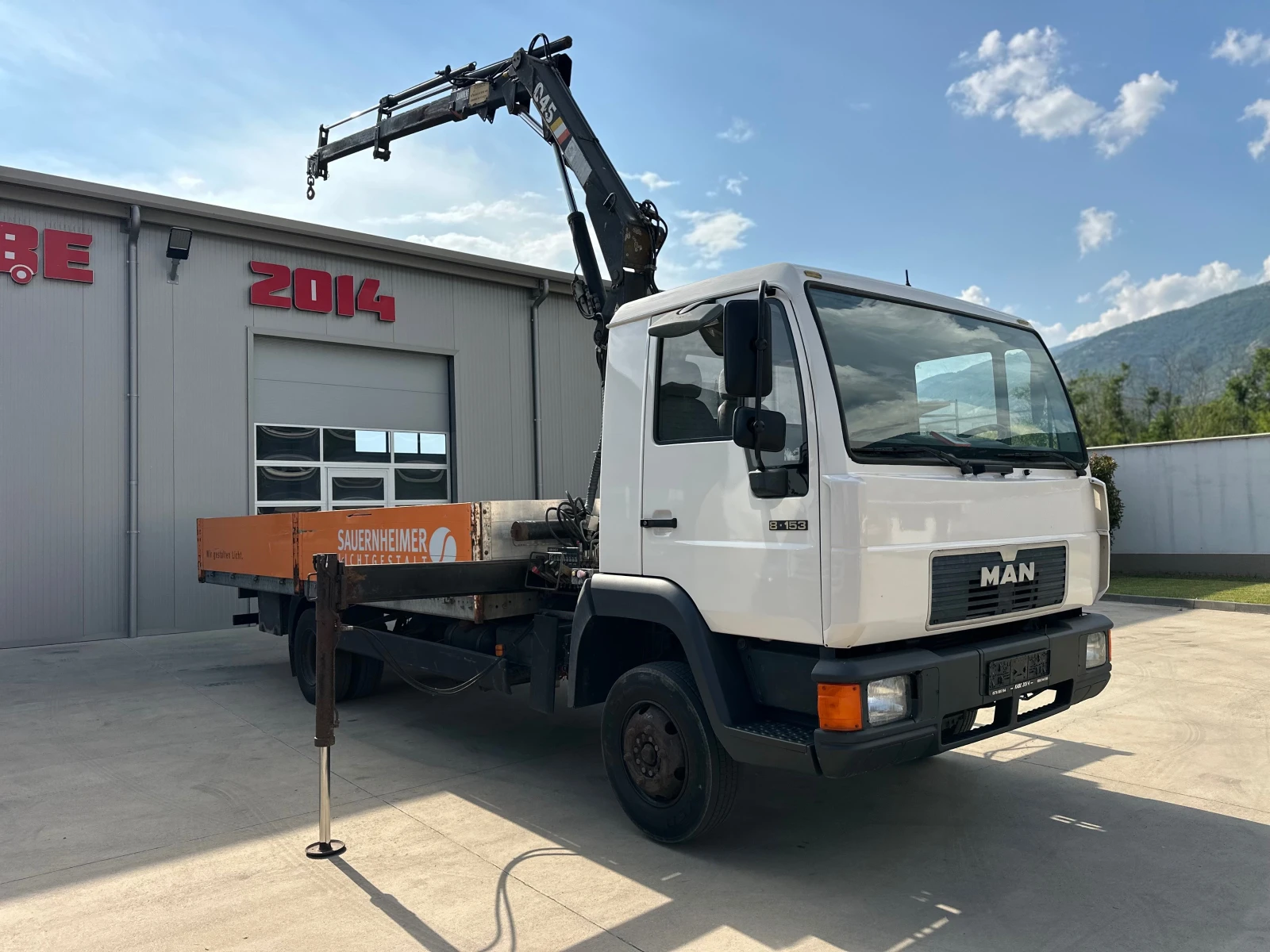 Man 8.153 КРАН-HIAB 045-2-11M!ТОП! - изображение 2