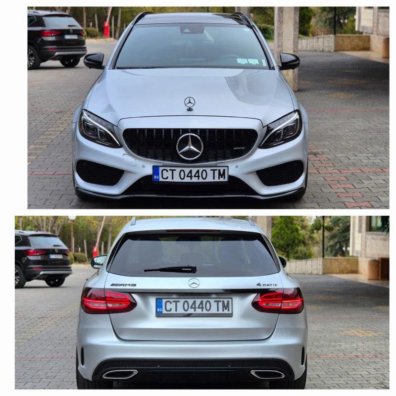 Mercedes-Benz C 220 CDI AMG 4 Matic 9G-Tronic 360 Camera, снимка 2 - Автомобили и джипове - 48874407