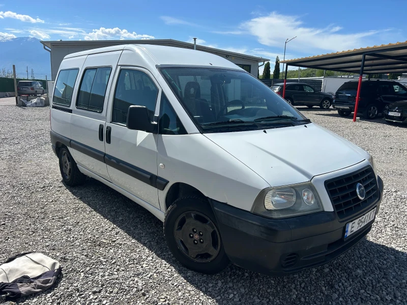 Fiat Scudo 2.0i 16V 136кс ГАЗ 6-местен Обслужен А-Я Нови гуми, снимка 3 - Автомобили и джипове - 49991587