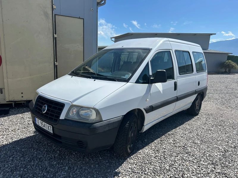Fiat Scudo 2.0i 16V 136кс ГАЗ 6-местен Обслужен А-Я Нови гуми