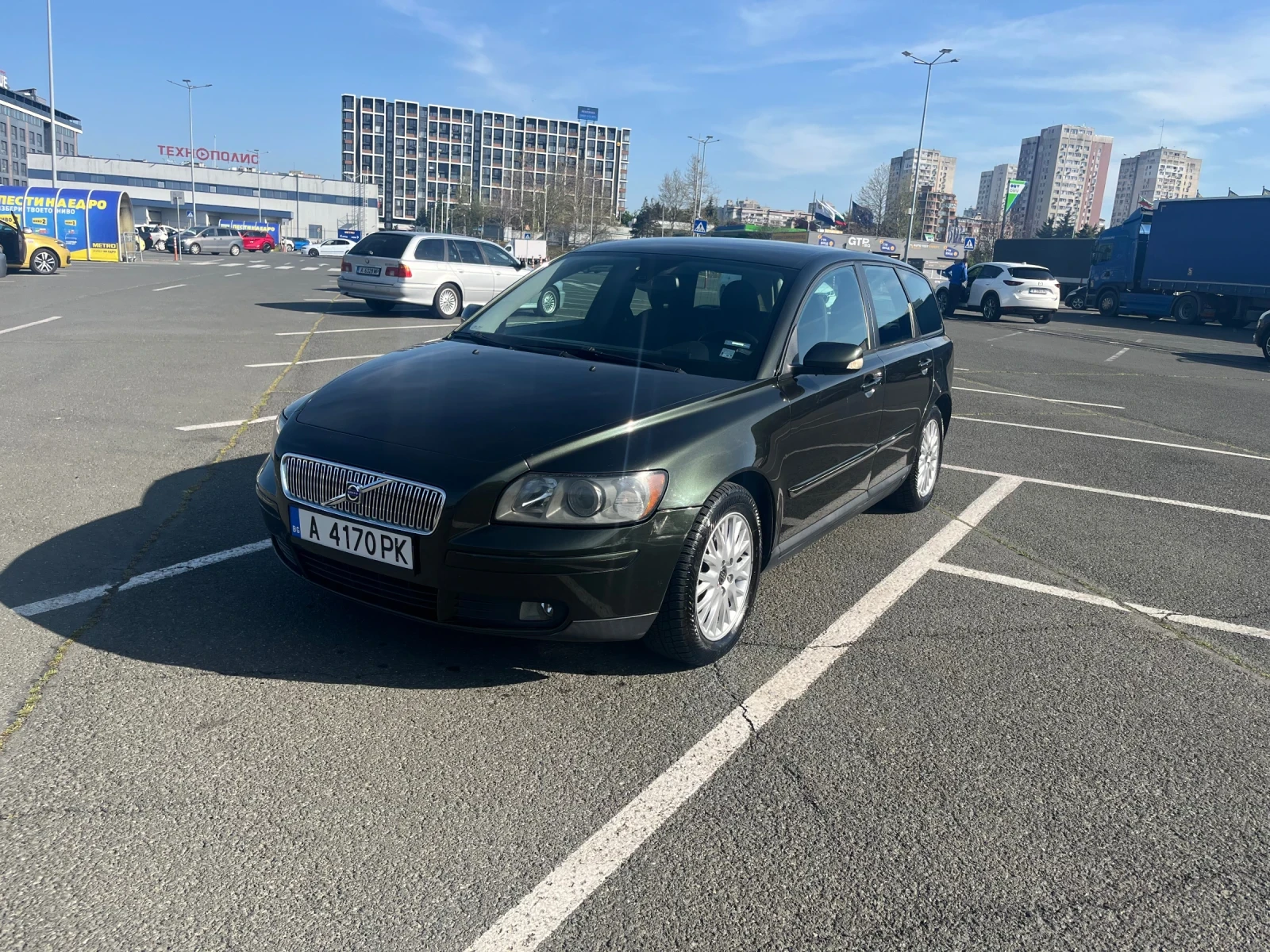 Volvo V50 2.4i 140 HP //с ГАЗОВА УРЕДБА// | Mobile.bg — изображение 1