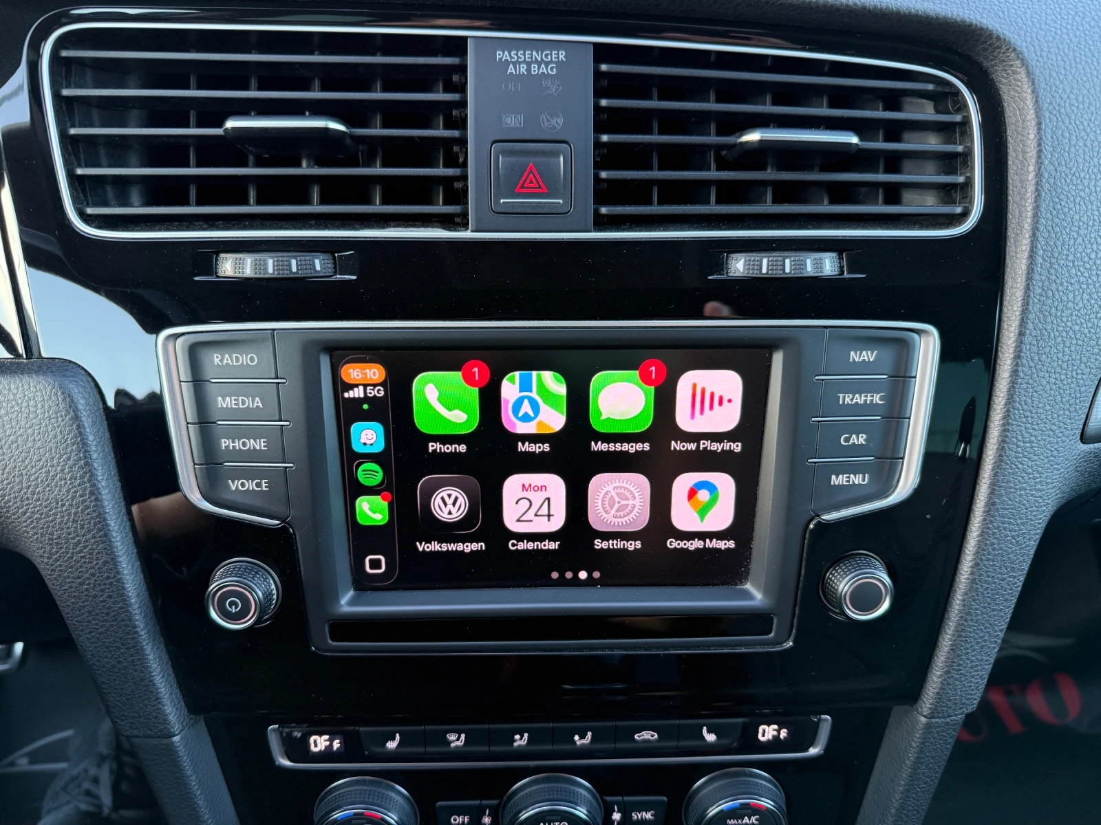 VW Golf VII 1.6TDI ALLSTAR= CARPLAY= BlueMotion= PPF | Mobile.bg   12