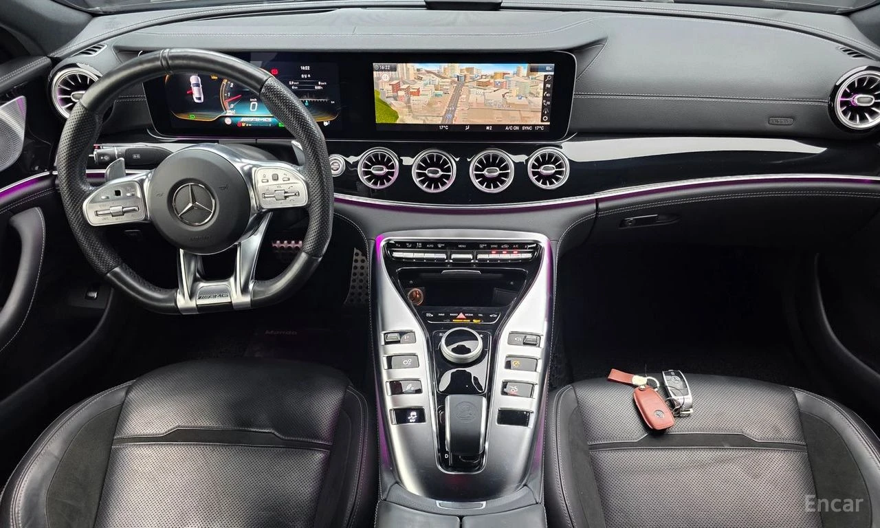 Mercedes-Benz GT 4MATIC+ * BURMESTER* DISTRONIC* 360 CAM* ХЕДЪП* , снимка 8 - Автомобили и джипове - 55684875