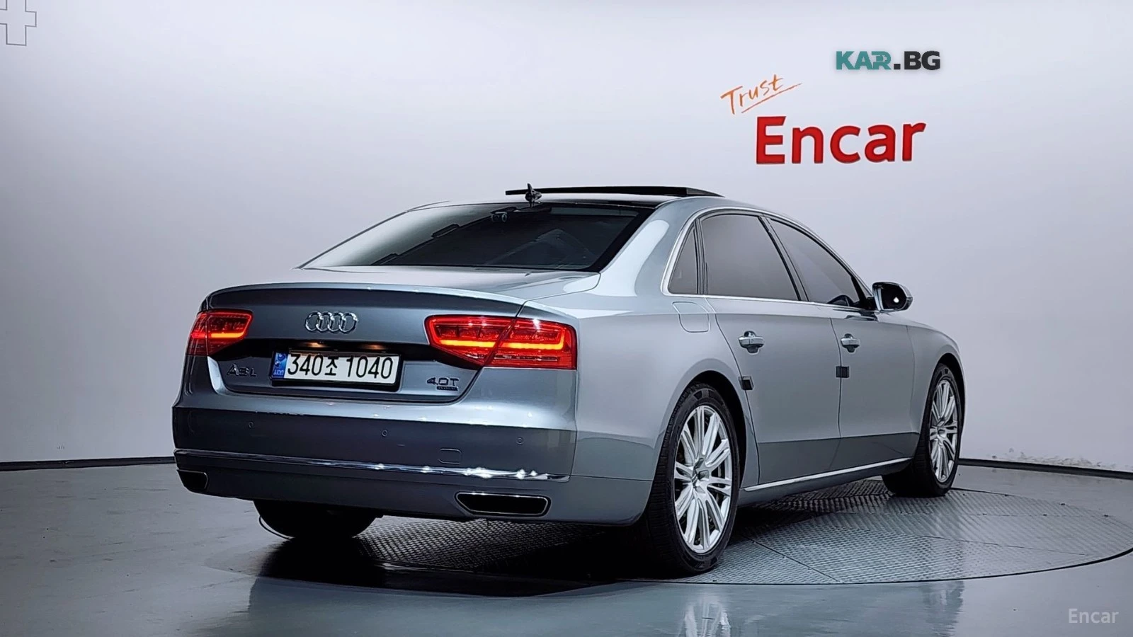 Audi A8 4.0TFSI/QUATTRO/DRIVE-ASSISTS/SUNROOF, снимка 3 - Автомобили и джипове - 55735159
