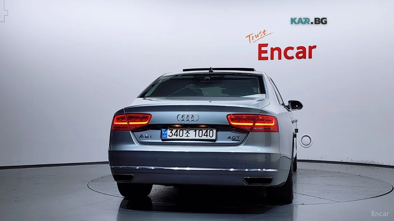 Audi A8 4.0TFSI/QUATTRO/DRIVE-ASSISTS/SUNROOF, снимка 4 - Автомобили и джипове - 55735159