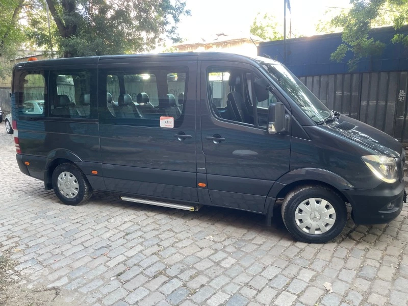 Mercedes-Benz Sprinter 313 CDi 9места, Ксенон, Автоматтик, снимка 2 - Бусове и автобуси - 41730950