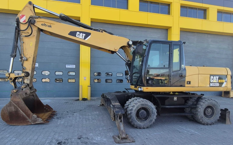 Багер Cat M322D, снимка 5 - Индустриална техника - 50876565