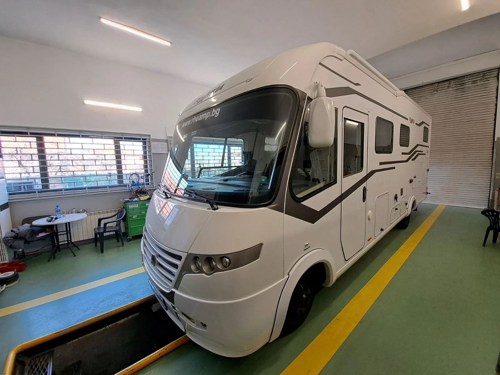 Кемпер Frankia 7900 GD/ Mercedes 