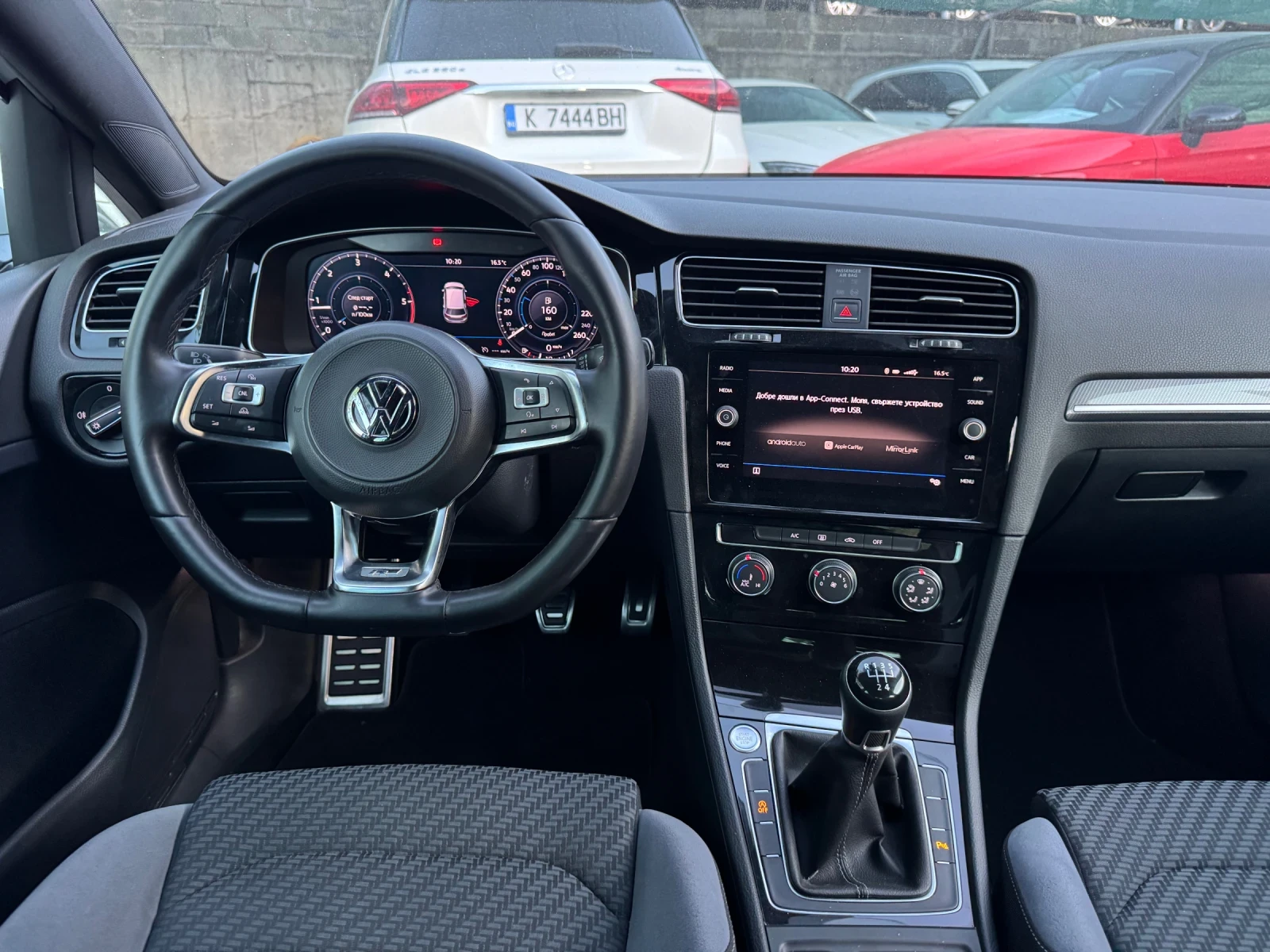 VW Golf 7.5* TDI* R-Line* Virtual* Keyless, снимка 8 - Автомобили и джипове - 54370322