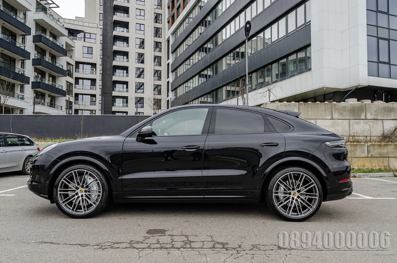 Porsche Cayenne TURBO COUPE 3xEXCLUSIVE SPORT DESIGN PANORAMA, снимка 4 - Автомобили и джипове - 48227874