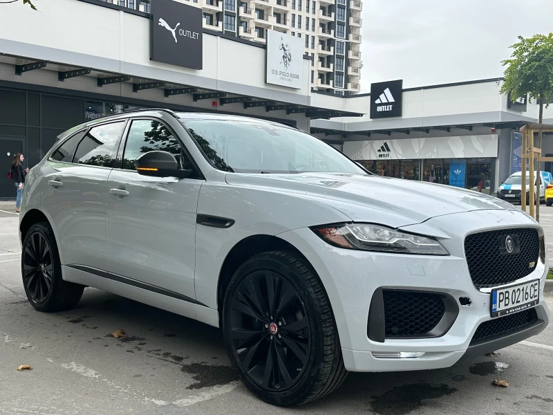 Jaguar F-PACE Уникат 2, 0l като нов, FULL,  модел 300 sport , снимка 2 - Автомобили и джипове - 52672829