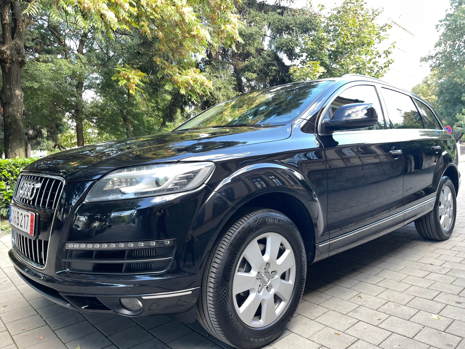 Audi Q7 3.0D#239KC#8ZF#FACELIFT#НА ПРУЖИНИ!