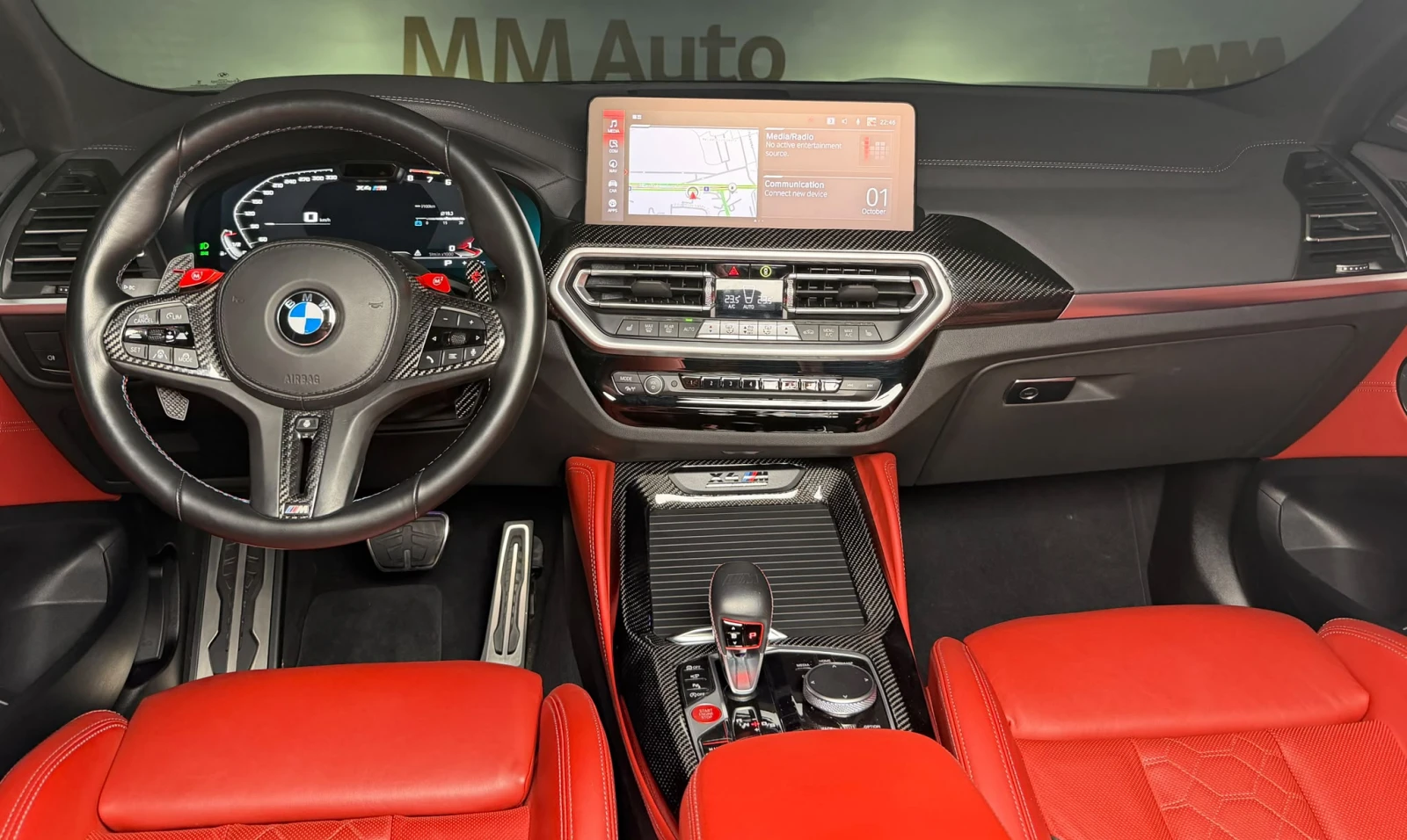 BMW X4 M Comp. xDrive* Carbon* MDrivers* HuD* Pano, снимка 10 - Автомобили и джипове - 56326755