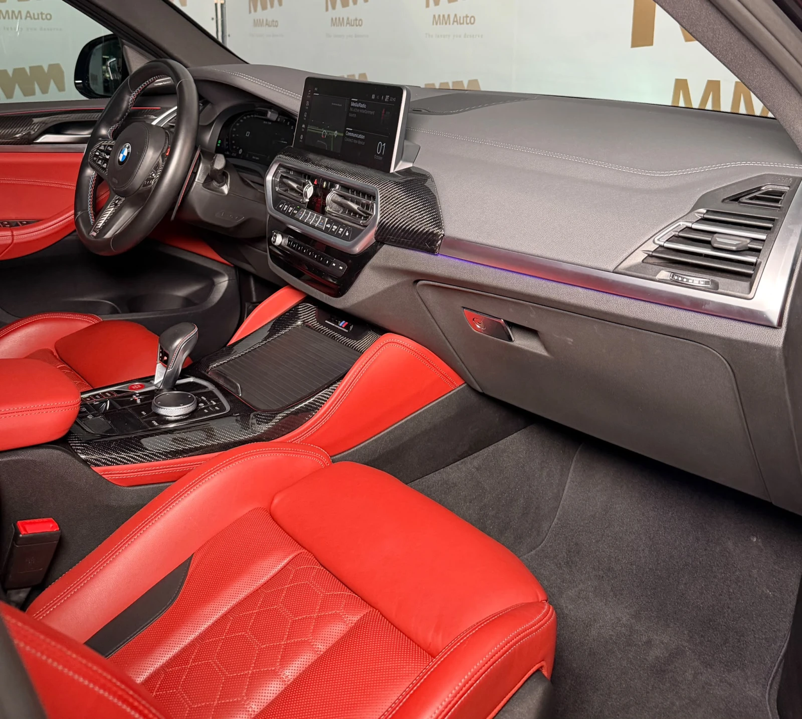 BMW X4 M Comp. xDrive* Carbon* MDrivers* HuD* Pano, снимка 13 - Автомобили и джипове - 56326755