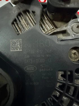 GX73-10300-CE Алтернатор/генератор  LAND ROVER DISCOVERY SPORT 2.0D  0125812068 0 125 812 068 180AH , снимка 2