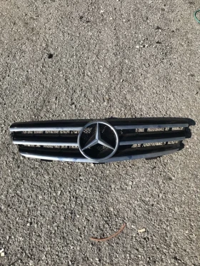 Предна декоративна решетка с емблема за Мерцедес Mercedes CLK 209 AMG, снимка 1