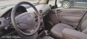 Mercedes-Benz A 170 1.7 CDI * АВТОМАТИК* ПОДГРЕВ НА СЕДАЛКИ ПАНОРАМА , снимка 8